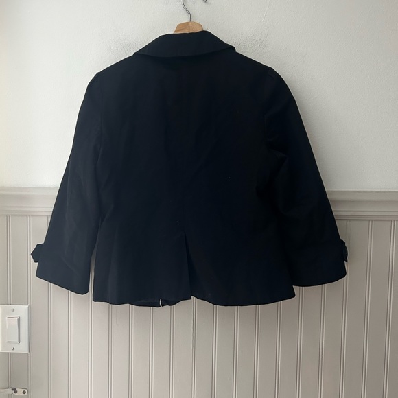 Y2K American Eagle Outfitters Large Double Breasted Black Blazer - Picture 5 of 5